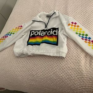 Super unique rain jacket  POLAROID